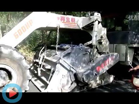 WR2300L，湖南懷化S222省道冷再生